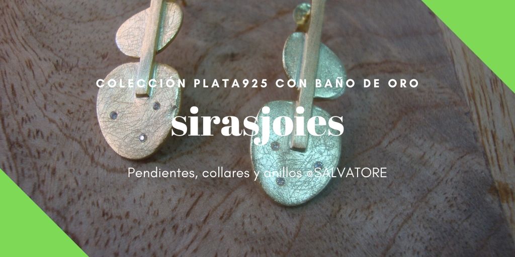 Plata de ley con baño de oro - Sirasjoies